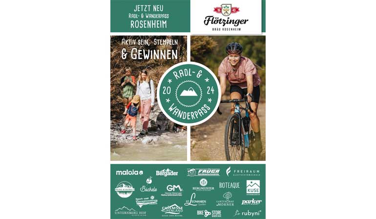 Radl- und Wanderpass Rosenheim 2024 - PREISE