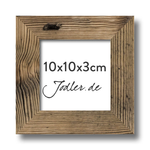 Altholzbilderrahmen 10x10|3cm