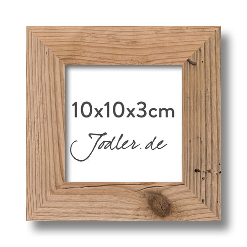 Altholzbilderrahmen 10x10|3cm