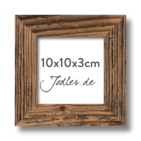 Altholzbilderrahmen 10x10|3cm