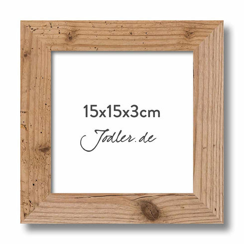 Altholzbilderrahmen 15x15|3cm