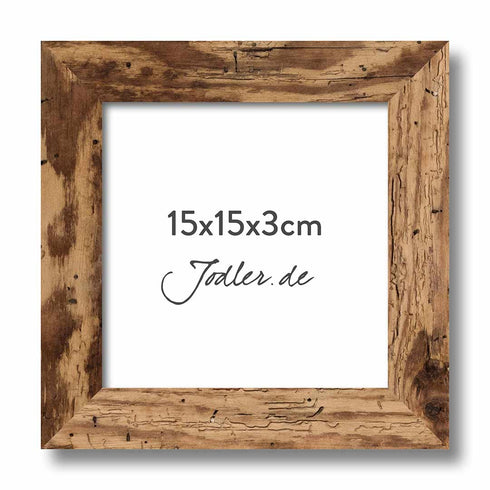 Altholzbilderrahmen 15x15|3cm