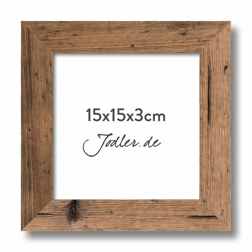 Altholzbilderrahmen 15x15|3cm