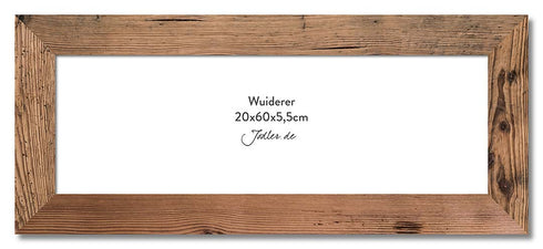 Altholzbilderrahmen 20x60|5,5cm