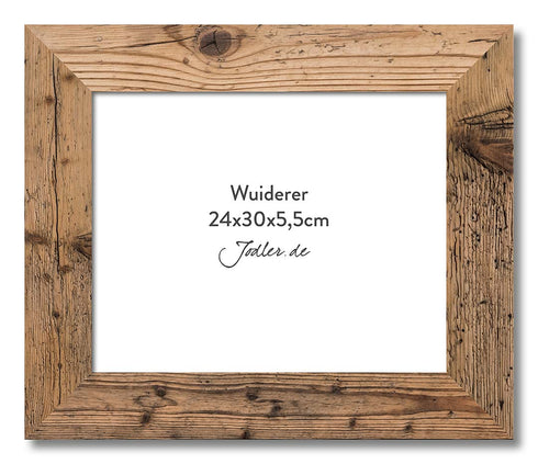 Altholzbilderrahmen 24x30|5,5cm