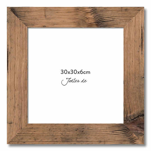 Altholzbilderrahmen 30x30|6cm