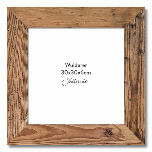 Altholzbilderrahmen 30x30|6cm