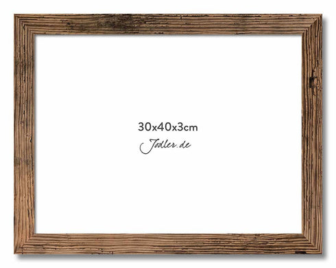 Altholzbilderrahmen 30x40|3cm