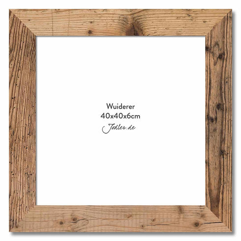 Altholzbilderrahmen 40x40|6cm