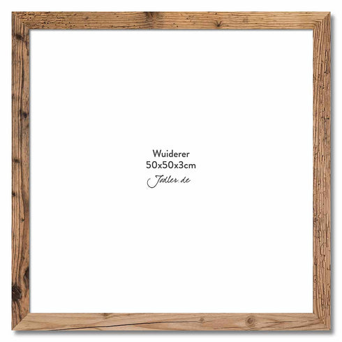Altholzbilderrahmen 50x50|3cm