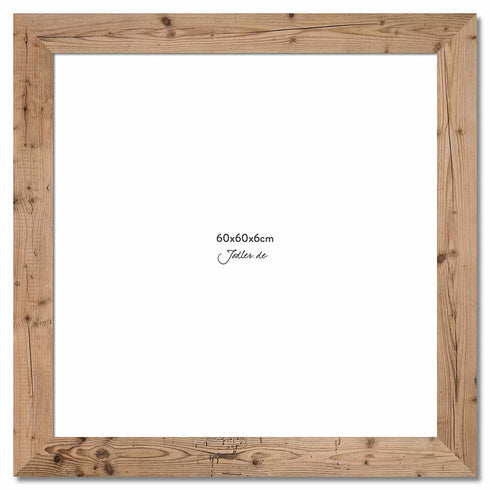 Altholzbilderrahmen 60x60|6cm