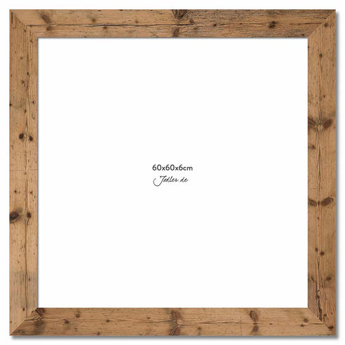 Altholzbilderrahmen 60x60|6cm