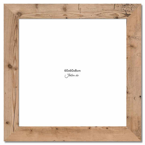 Altholzbilderrahmen 60x60|8cm