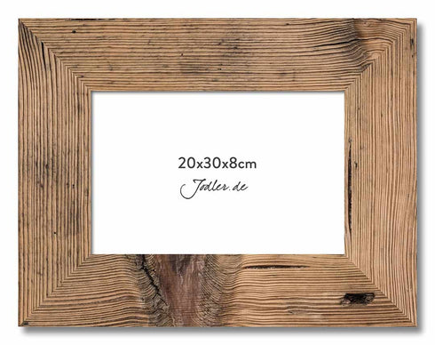 Altholzbilderrahmen 20x30|8cm