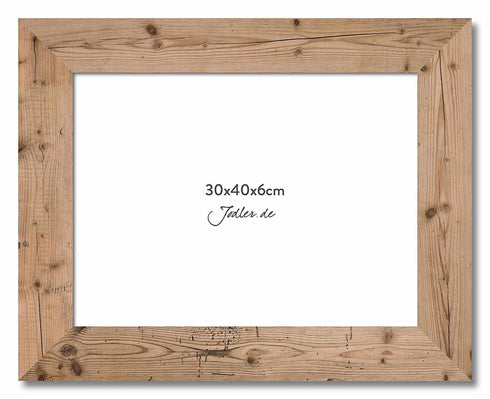 Altholzbilderrahmen 30x40|6cm
