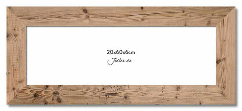 Altholzbilderrahmen 20x40|6cm