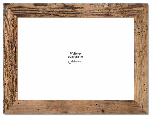 Altholzbilderrahmen 50x70|8cm