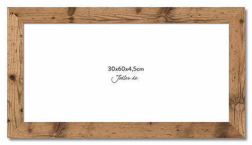 Altholzbilderrahmen 30x60|4,5cm