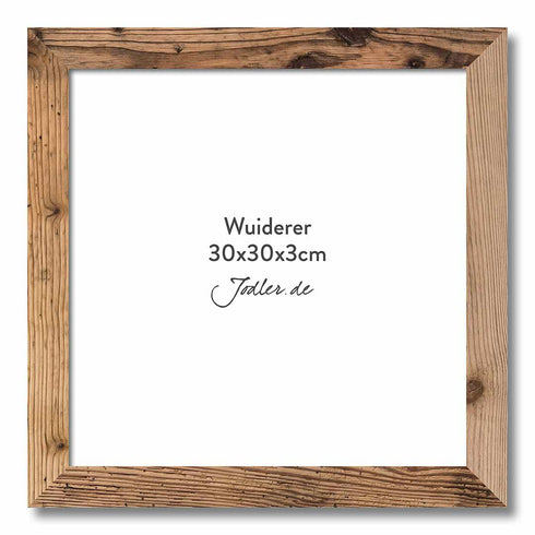 Altholzbilderrahmen 30x30|3cm