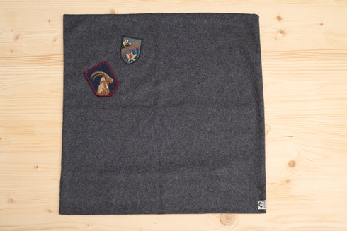 Kissenhülle 47x47cm grau