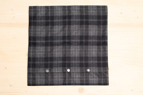 Kissenhülle 47x47cm grau