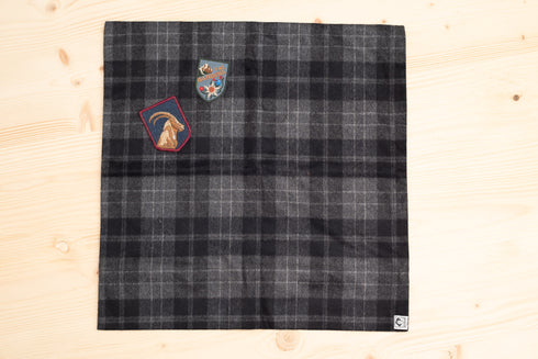 Kissenhülle 47x47cm grau