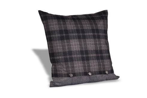 Kissenhülle 47x47cm grau