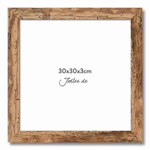 Altholzbilderrahmen 30x30|3cm