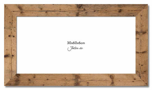 Altholzbilderrahmen 30x60|6cm
