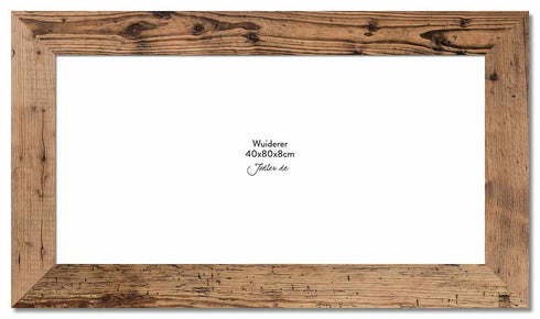Altholzbilderrahmen 40x80|8cm