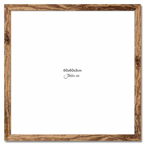 Altholzbilderrahmen 60x60|3cm
