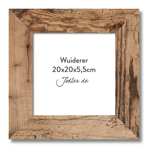 Altholzbilderrahmen 20x20|5,5cm