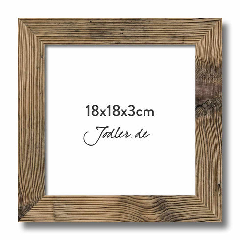 Altholzbilderrahmen 18x18|3cm