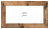 Altholzbilderrahmen 30x60|6cm